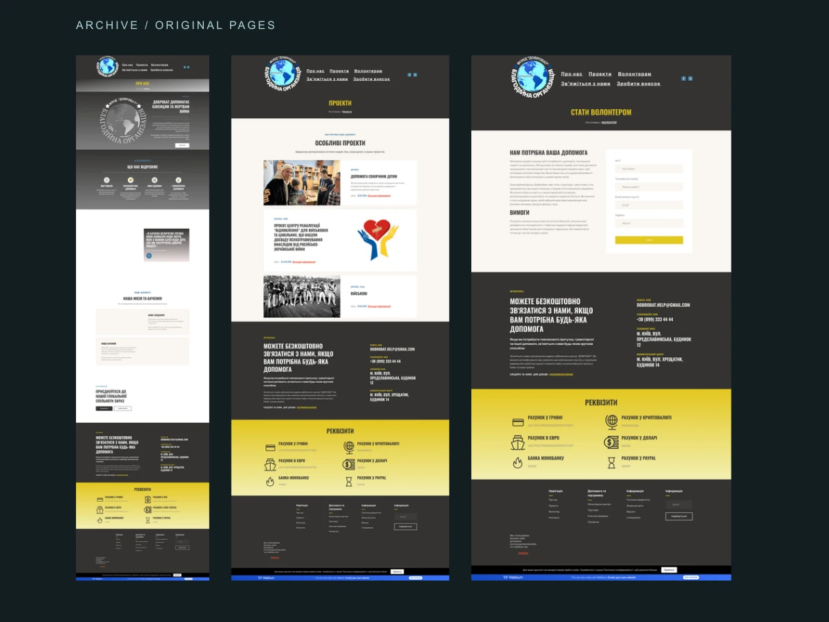 Charity Support Platform